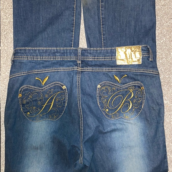 Apple Bottoms Jeans Apple Bottom Faded Blue Jeans Poshmark